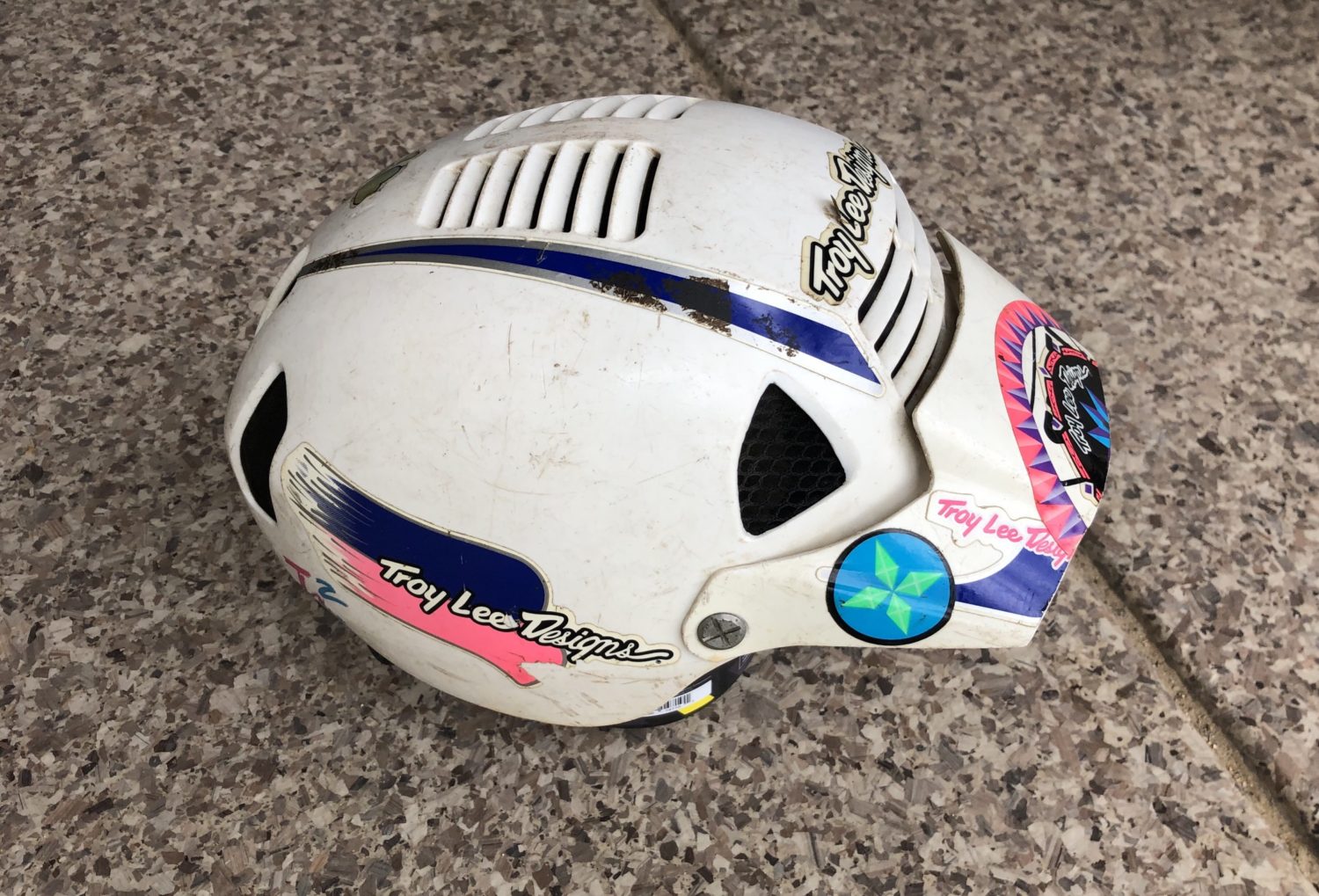 Garage Finds | Dad's Troy Lee Designs TL Comp MTB Helmet