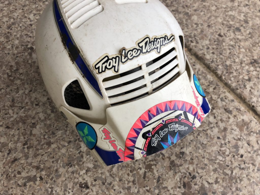 Garage Finds | Dad's Troy Lee Designs TL Comp MTB Helmet