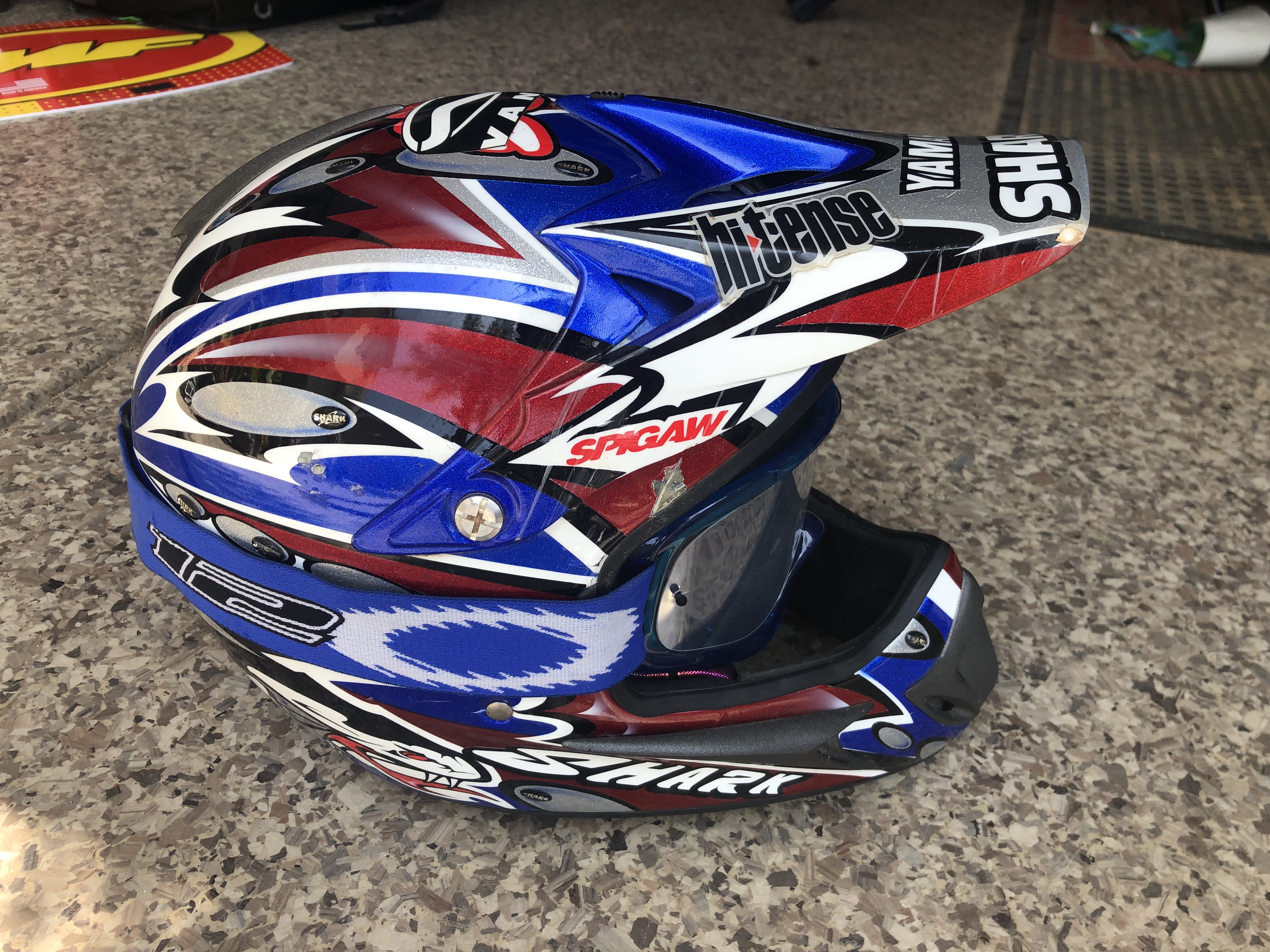Garage Finds | David Vuillemin's Shark Helmet and Oakley Goggles