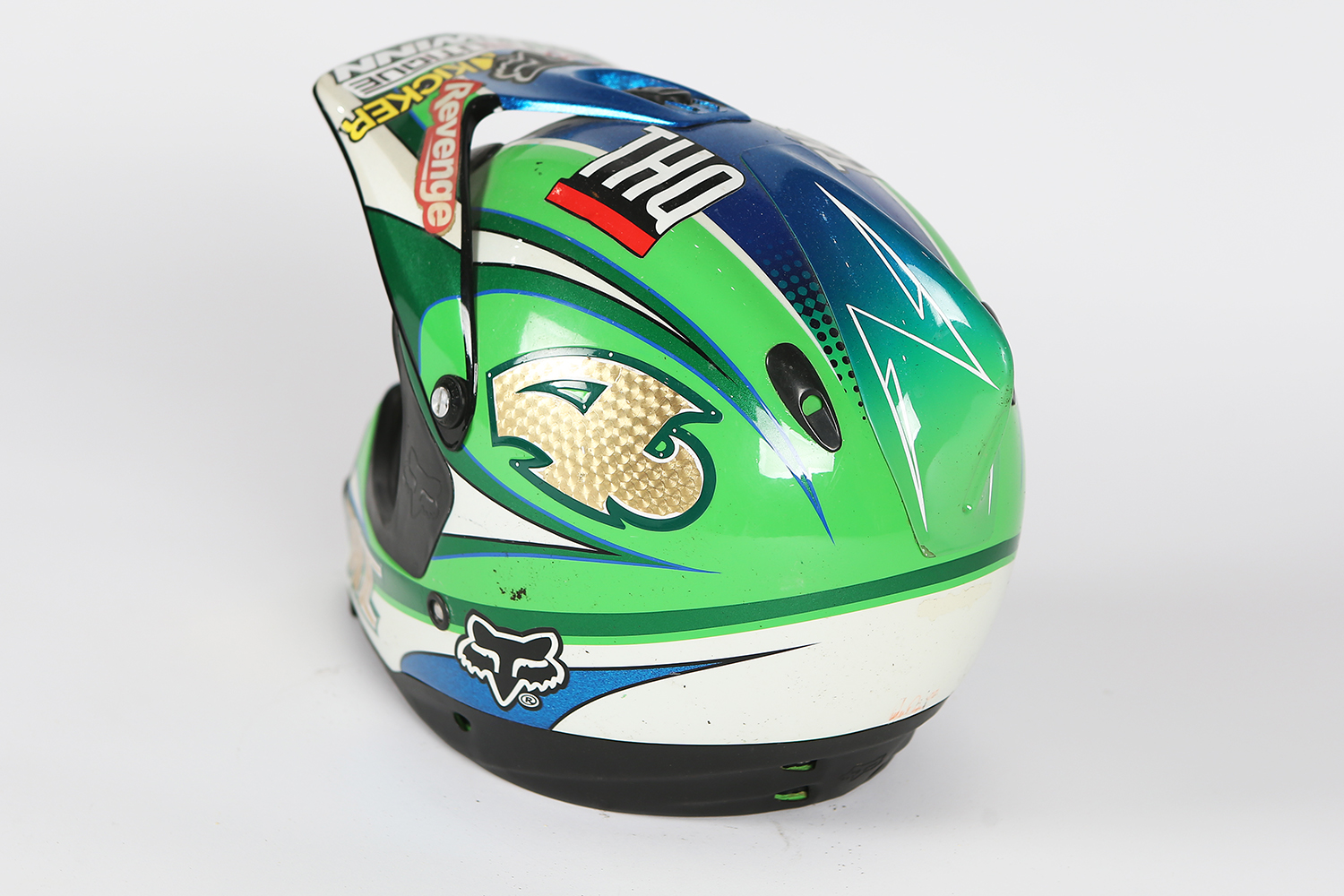 agv fox helmet Fox Racing Friday | Ricky Carmichael's 2000 Pilot Helmet