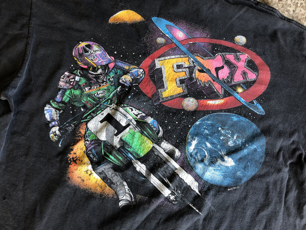 Fox Racing Friday | 1992 Fox Orbit T-Shirt - Swapmoto Live