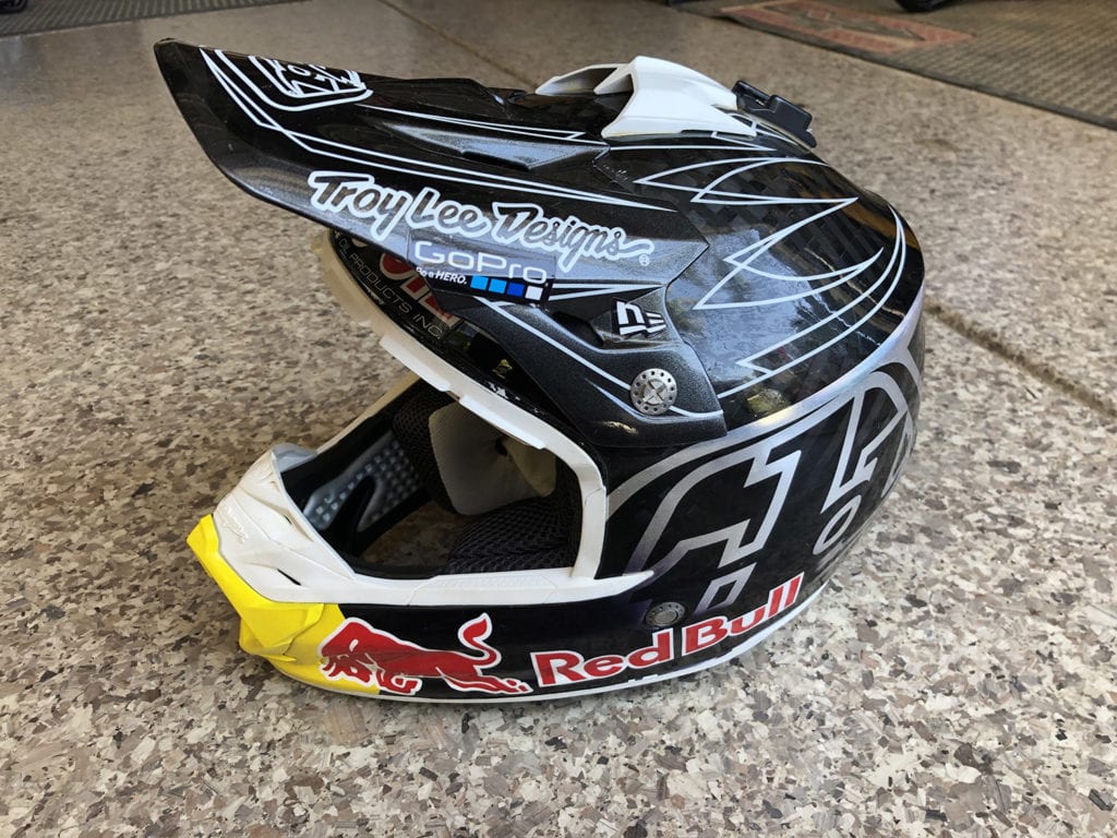 Garage Finds | Cole Seely's 2014 Troy Lee Designs Helmet - Swapmoto Live Garage Finds | Cole Seely's 2014 Troy Lee Designs Helmet - Swapmoto Live