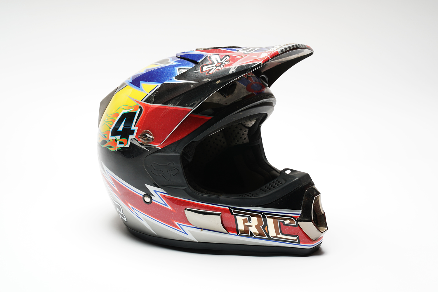 Fox Racing Friday | Ricky Carmichael's 2002 RC Replica Helmet - Swapmoto  Live