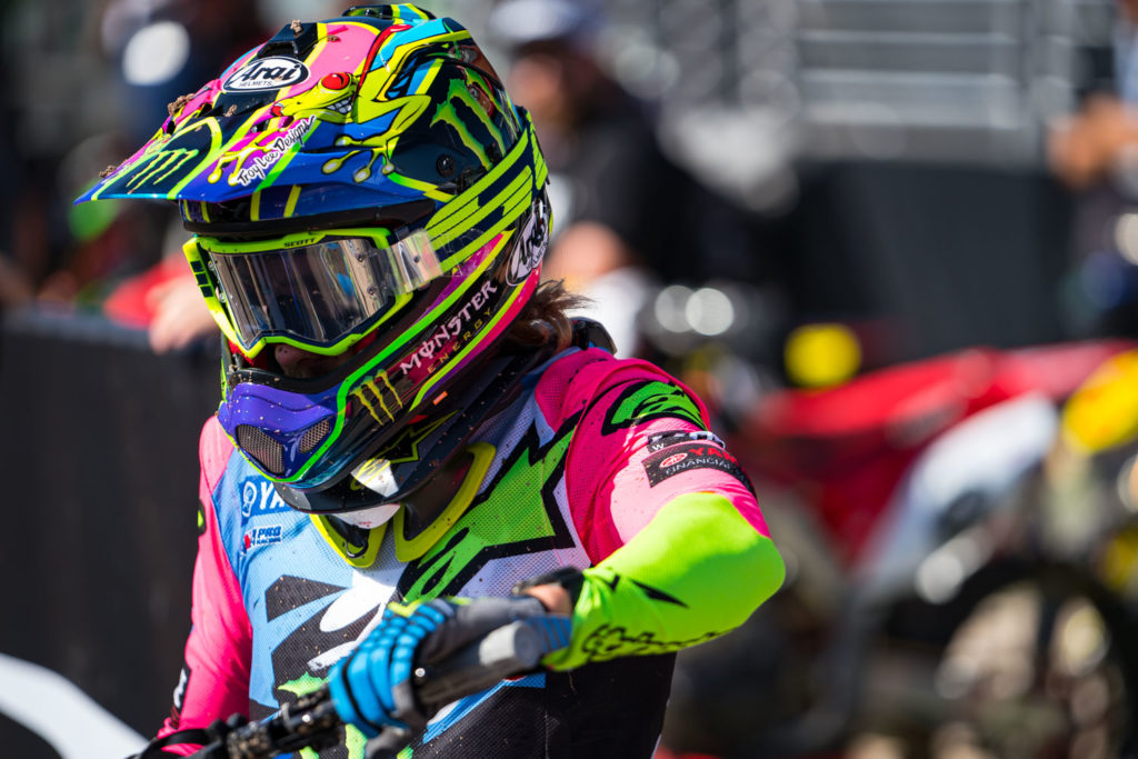 Troy Lee Explains The Inspiration For Justin Barcia's Helmet