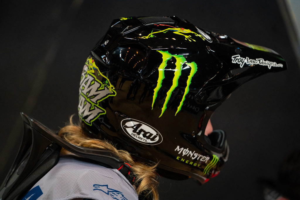 Troy Lee Explains The Inspiration For Justin Barcia's Helmet