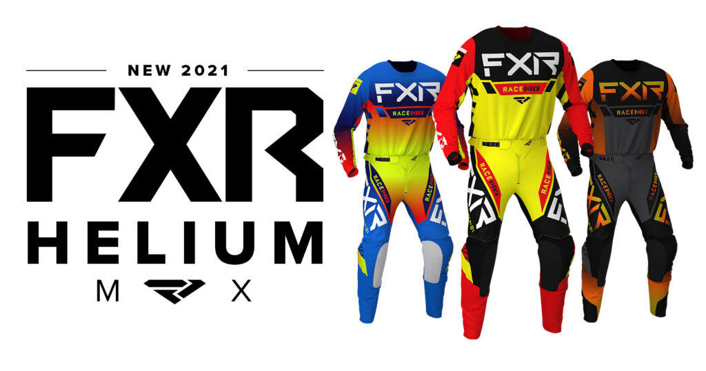 FXR Racing 2021 Helium Gear Now Available | Swapmoto Live
