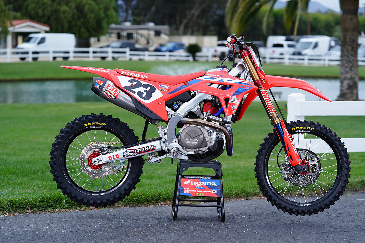 Close & Personal | Chase Sexton's HRC Honda CRF450R - Swapmoto Live