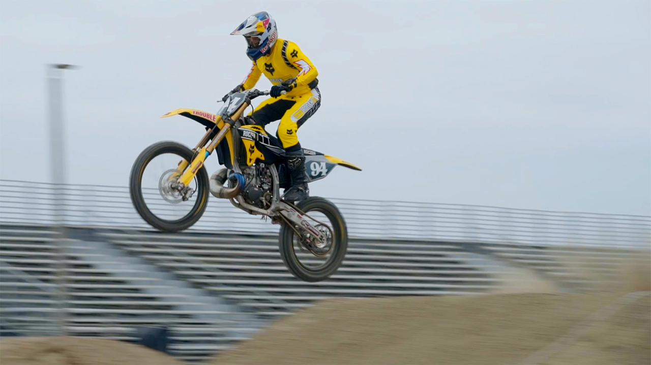 Ken Roczen and his Yamaha YZ250 | RedBull Straight Rhythm